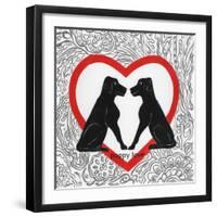 Puppy Love-Gigi Begin-Framed Giclee Print