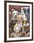 Puppy Pals-Jenny Newland-Framed Giclee Print