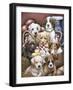 Puppy Pals-Jenny Newland-Framed Giclee Print