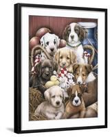 Puppy Pals-Jenny Newland-Framed Giclee Print