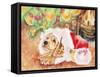 Puppy’s Gift-Karen Middleton-Framed Stretched Canvas