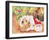 Puppy’s Gift-Karen Middleton-Framed Giclee Print