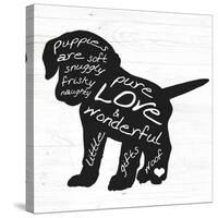 Puppy-ALI Chris-Stretched Canvas