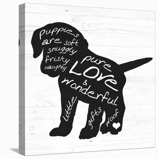 Puppy-ALI Chris-Stretched Canvas