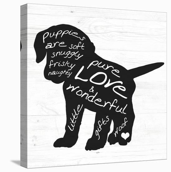 Puppy-ALI Chris-Stretched Canvas