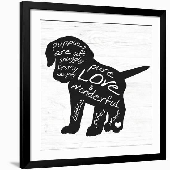 Puppy-ALI Chris-Framed Giclee Print