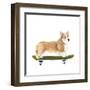 Pups on Wheels III-Annie Warren-Framed Art Print