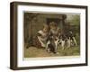 Pups-George Augustus Holmes-Framed Giclee Print