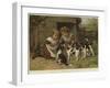 Pups-George Augustus Holmes-Framed Giclee Print