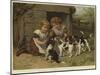 Pups-George Augustus Holmes-Mounted Giclee Print