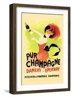 Pur Champagne-Leonetto Cappiello-Framed Art Print