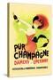 Pur Champagne-Leonetto Cappiello-Stretched Canvas