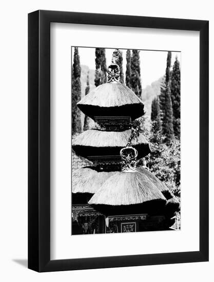 Pura Besakih. - Largest Hindu Temple of Bali, Indonesia-Curioso Travel Photography-Framed Photographic Print