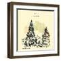 Pura Goa Lawah, an Important Balinese Hindu Temple in Padangbai, Bali, Indonesia, Asia. Traditional-babayuka-Framed Art Print