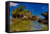 Pura Tanah Lot, Sea Temple, Bali, Indonesia, Southeast Asia, Asia-Laura Grier-Framed Stretched Canvas