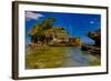 Pura Tanah Lot, Sea Temple, Bali, Indonesia, Southeast Asia, Asia-Laura Grier-Framed Photographic Print