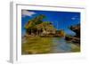 Pura Tanah Lot, Sea Temple, Bali, Indonesia, Southeast Asia, Asia-Laura Grier-Framed Photographic Print