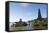 Pura Ulun Danu Bratan Water Temple, Bali Island, Indonesia-Keren Su-Framed Stretched Canvas