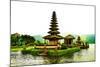 Pura Ulun Danu Temple, Lake Bratan, Bali, Indonesia, Southeast Asia, Asia-Laura Grier-Mounted Photographic Print