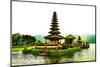 Pura Ulun Danu Temple, Lake Bratan, Bali, Indonesia, Southeast Asia, Asia-Laura Grier-Mounted Photographic Print