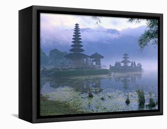 Pura Ulun Temple, Danu Bratan, Island of Bali, Indonesia, Southeast Asia-Bruno Morandi-Framed Stretched Canvas