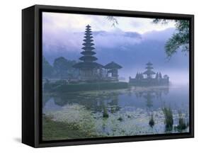 Pura Ulun Temple, Danu Bratan, Island of Bali, Indonesia, Southeast Asia-Bruno Morandi-Framed Stretched Canvas