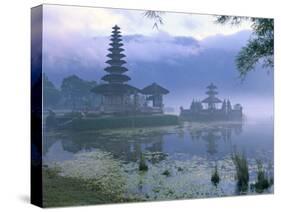 Pura Ulun Temple, Danu Bratan, Island of Bali, Indonesia, Southeast Asia-Bruno Morandi-Stretched Canvas