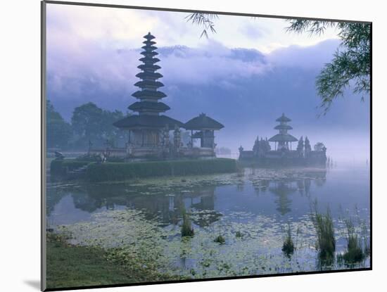 Pura Ulun Temple, Danu Bratan, Island of Bali, Indonesia, Southeast Asia-Bruno Morandi-Mounted Photographic Print
