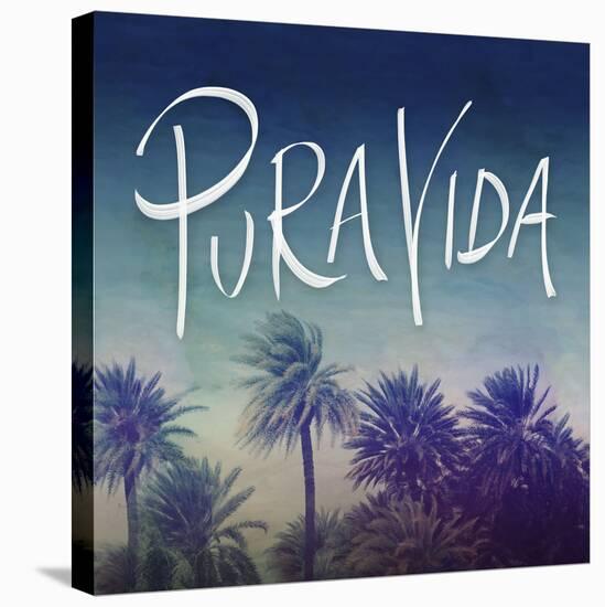 Pura Vida-Leah Flores-Stretched Canvas