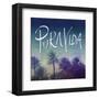 Pura Vida-Leah Flores-Framed Art Print