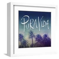 Pura Vida-Leah Flores-Framed Art Print