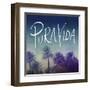 Pura Vida-Leah Flores-Framed Art Print