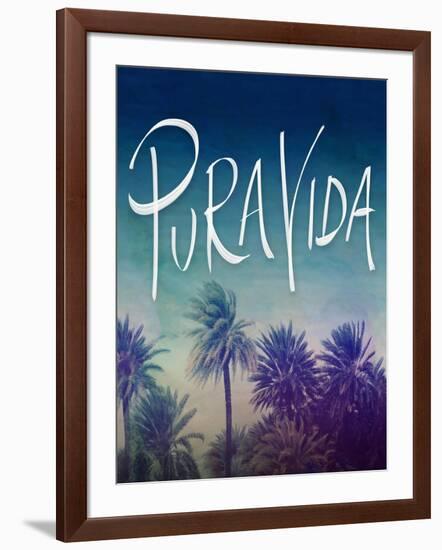 Pura Vida-Leah Flores-Framed Giclee Print