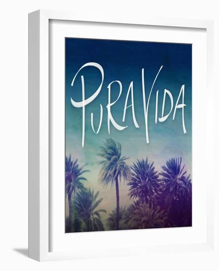 Pura Vida-Leah Flores-Framed Giclee Print