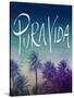 Pura Vida-Leah Flores-Stretched Canvas