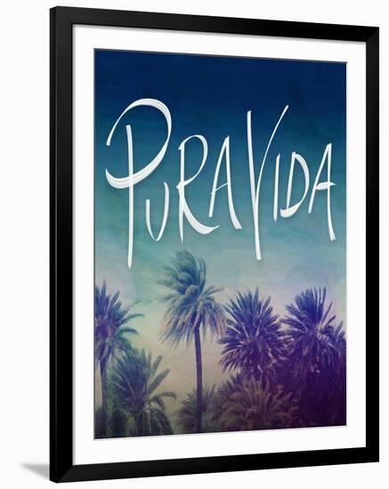 Pura Vida-Leah Flores-Framed Giclee Print