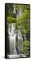 Purakanui Falls, Catlins, Otago, South Island, New Zealand-Rainer Mirau-Framed Stretched Canvas