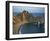 Purbeck Limestone Arch, Durdle Door, Near Lulworth, Dorset Coast, England, United Kingdom, Europe-Dominic Harcourt-webster-Framed Photographic Print