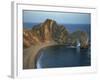 Purbeck Limestone Arch, Durdle Door, Near Lulworth, Dorset Coast, England, United Kingdom, Europe-Dominic Harcourt-webster-Framed Photographic Print