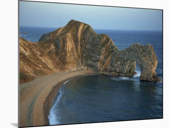 Purbeck Limestone Arch, Durdle Door, Near Lulworth, Dorset Coast, England, United Kingdom, Europe-Dominic Harcourt-webster-Mounted Photographic Print