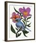 Pure Birdsong - Solo-Sam Kemp-Framed Giclee Print