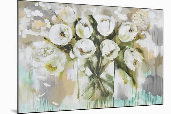 Pure Blanc Tulipa-Amanda J^ Brooks-Mounted Art Print