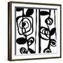 Pure Linear I-Clara Wells-Framed Giclee Print