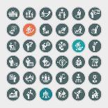 Set of Farm Icons-PureSolution-Art Print