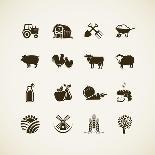 Business Concept Icons-PureSolution-Art Print