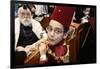 Purim celebration in the Belz Synagogue, Jerusalem-Godong-Framed Photographic Print