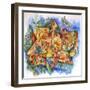 Purim-Oxana Zaika-Framed Giclee Print