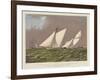 Puritan and Genesta on the Homestretch-null-Framed Art Print