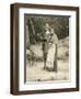 Puritan Couple on their Way to Sunday Worship, Engraved by Thomas Gold Appleton, 1885-George Henry Boughton-Framed Giclee Print