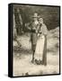 Puritan Couple on their Way to Sunday Worship, Engraved by Thomas Gold Appleton, 1885-George Henry Boughton-Framed Stretched Canvas